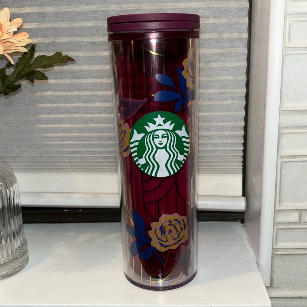NWT Starbucks rose tumbler 16 oz